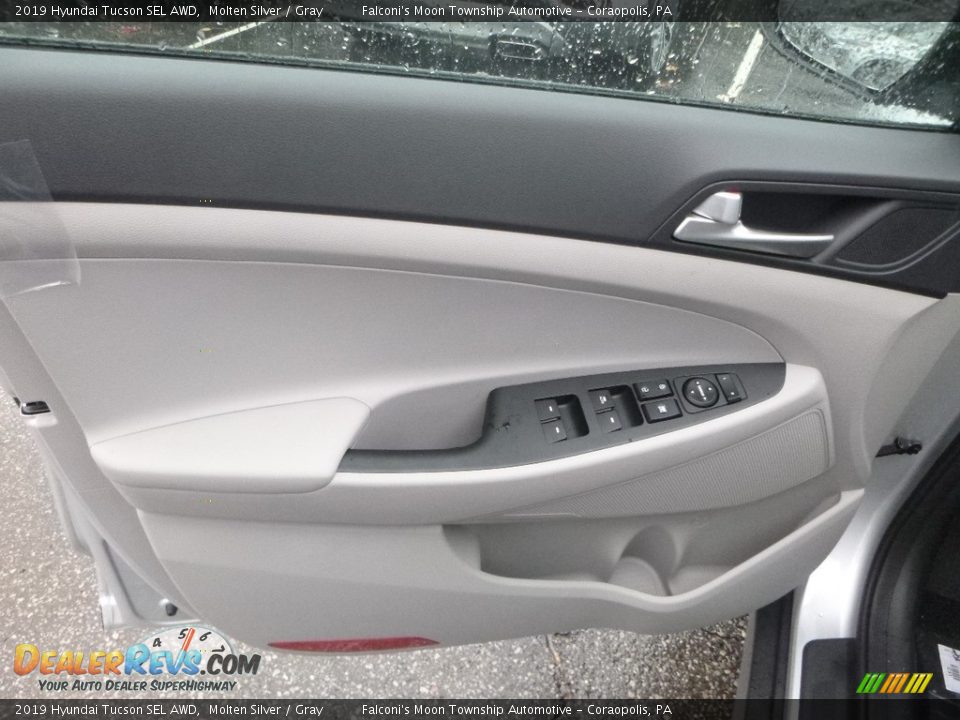 2019 Hyundai Tucson SEL AWD Molten Silver / Gray Photo #10