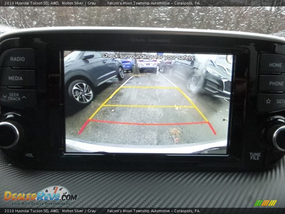 2019 Hyundai Tucson SEL AWD Molten Silver / Gray Photo #14