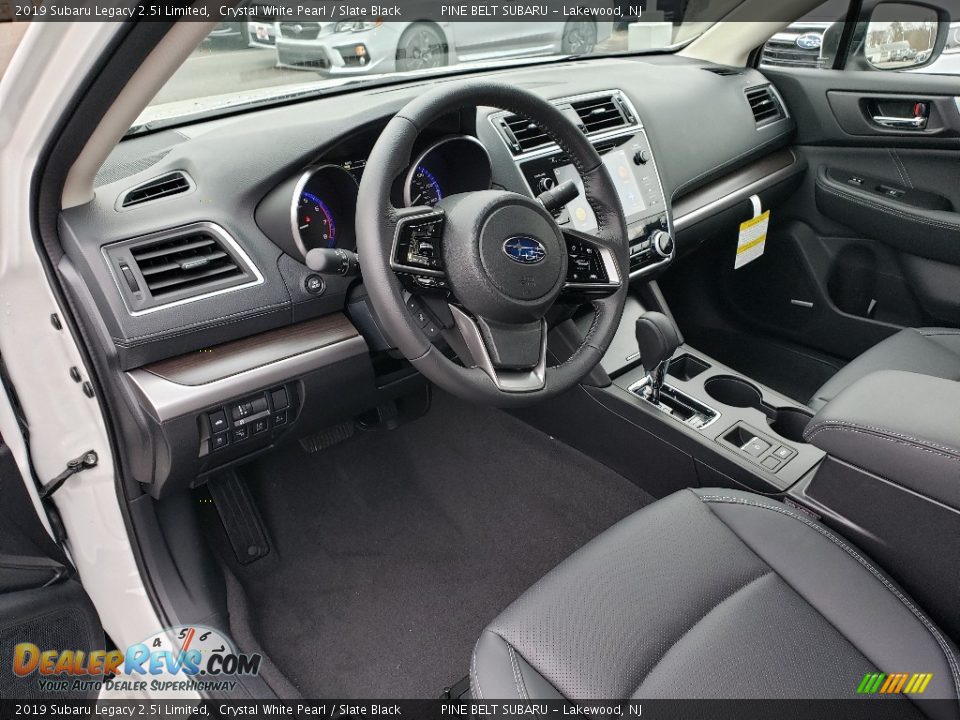 Slate Black Interior - 2019 Subaru Legacy 2.5i Limited Photo #7