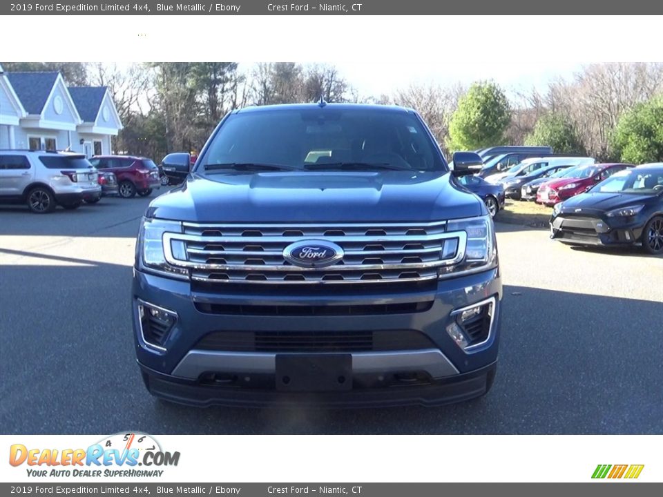 2019 Ford Expedition Limited 4x4 Blue Metallic / Ebony Photo #2