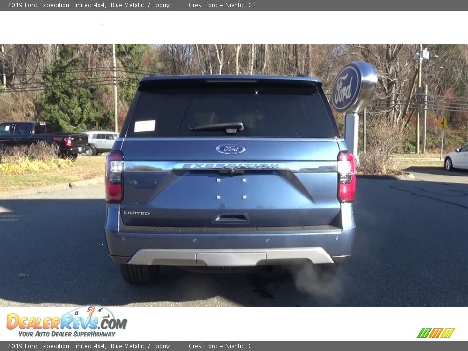 2019 Ford Expedition Limited 4x4 Blue Metallic / Ebony Photo #6