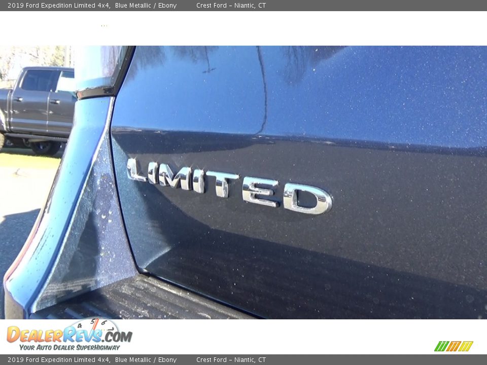 2019 Ford Expedition Limited 4x4 Blue Metallic / Ebony Photo #10