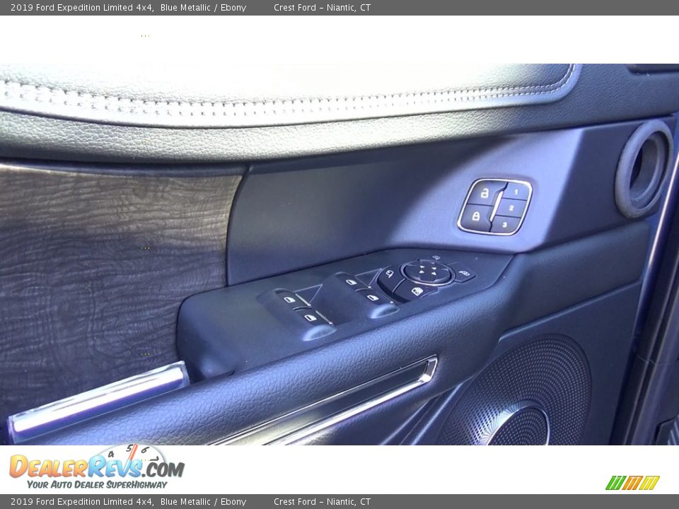2019 Ford Expedition Limited 4x4 Blue Metallic / Ebony Photo #13