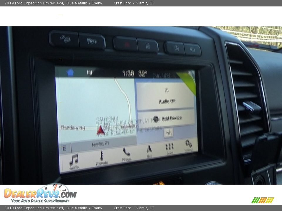 2019 Ford Expedition Limited 4x4 Blue Metallic / Ebony Photo #15