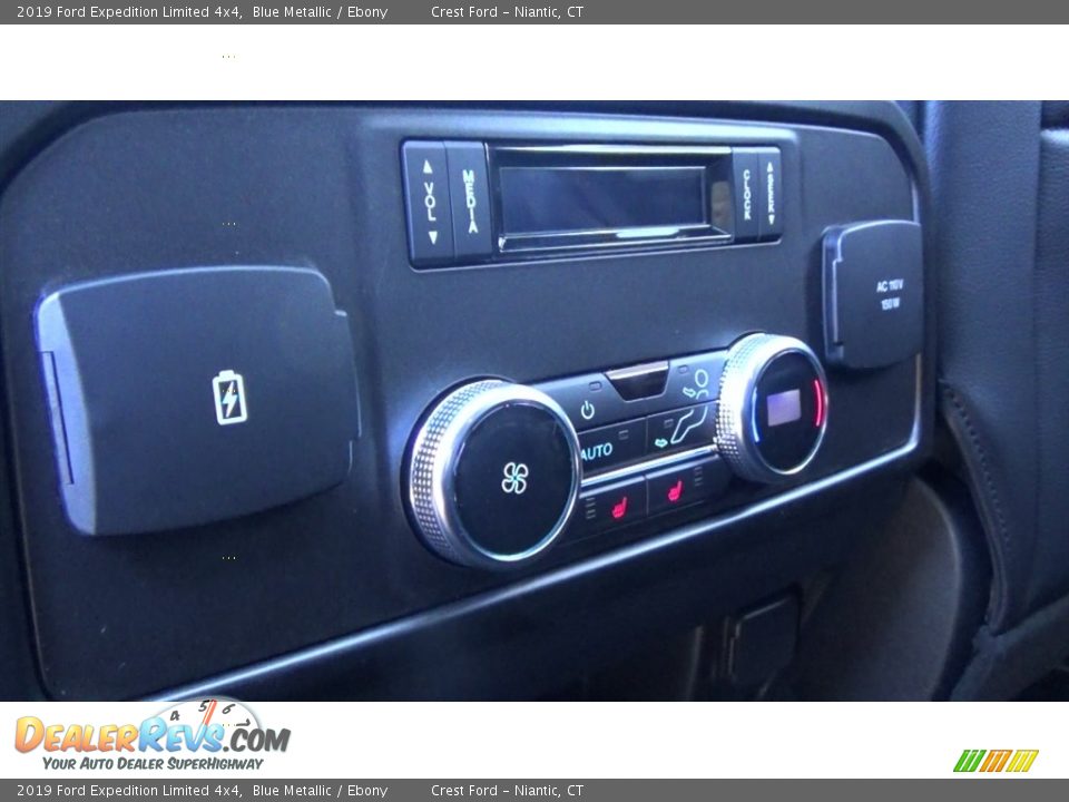 2019 Ford Expedition Limited 4x4 Blue Metallic / Ebony Photo #21