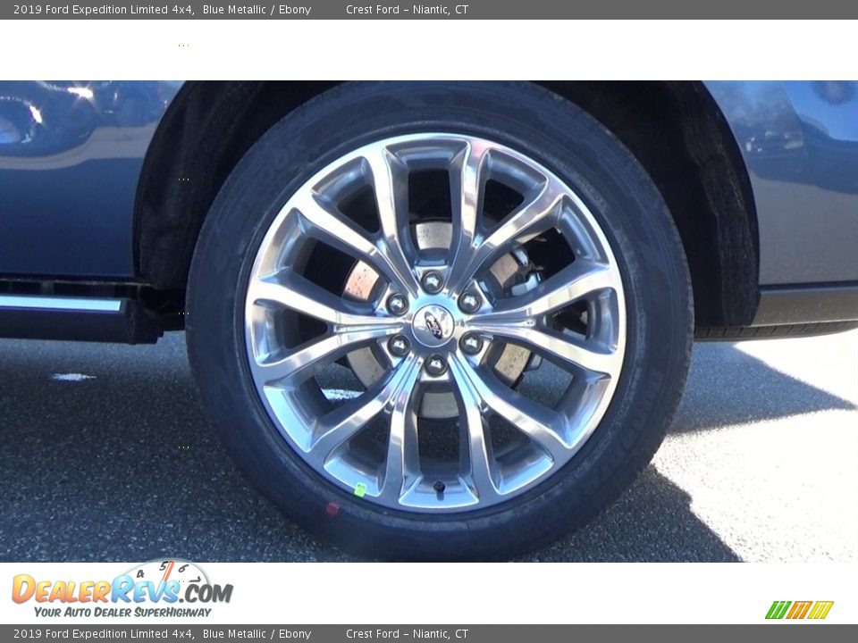 2019 Ford Expedition Limited 4x4 Blue Metallic / Ebony Photo #22