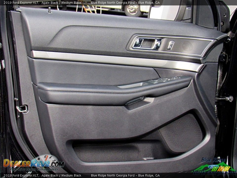 2019 Ford Explorer XLT Agate Black / Medium Black Photo #5