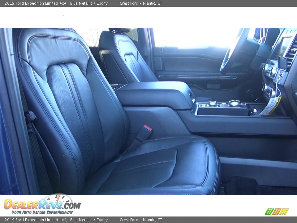 2019 Ford Expedition Limited 4x4 Blue Metallic / Ebony Photo #27