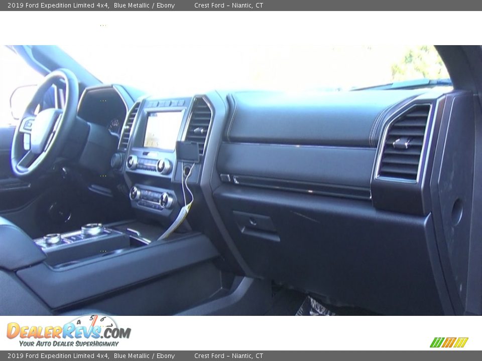 2019 Ford Expedition Limited 4x4 Blue Metallic / Ebony Photo #28