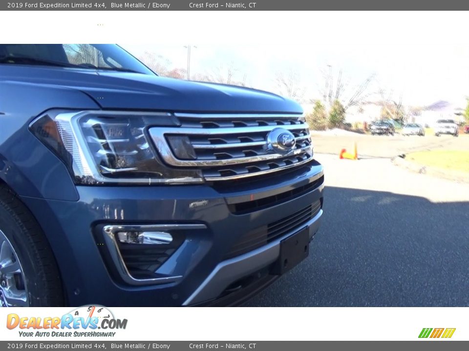 2019 Ford Expedition Limited 4x4 Blue Metallic / Ebony Photo #30
