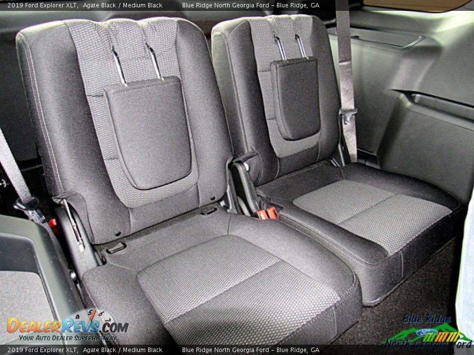 2019 Ford Explorer XLT Agate Black / Medium Black Photo #12