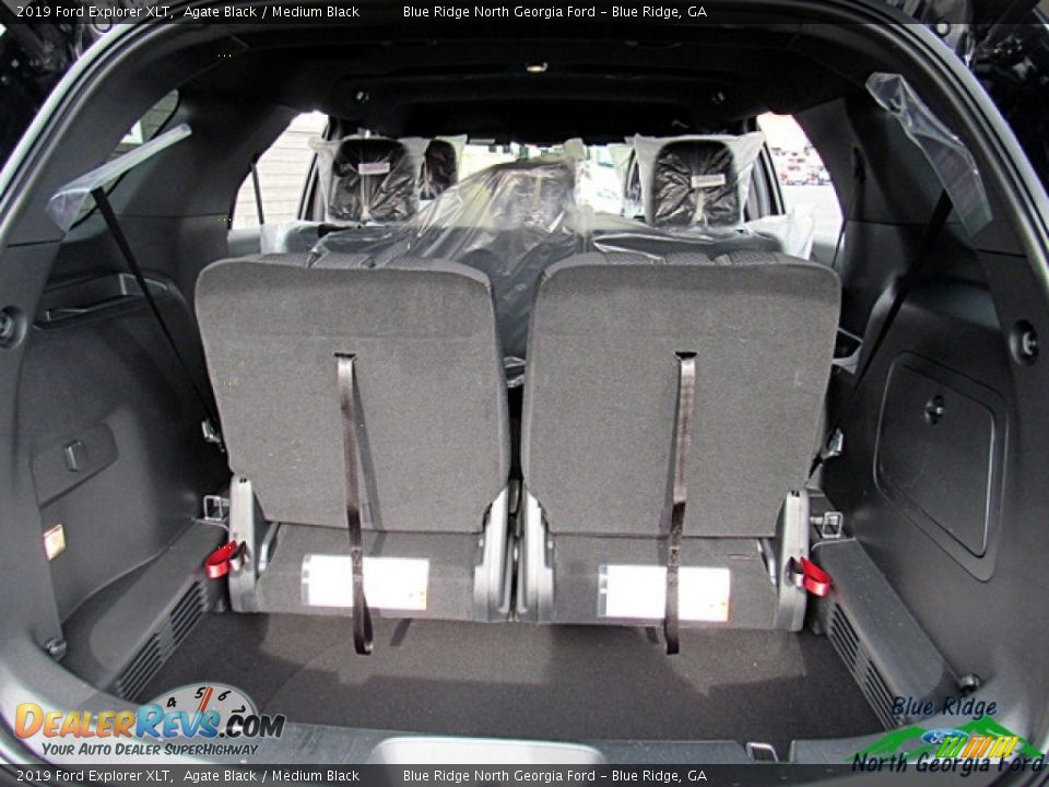 2019 Ford Explorer XLT Agate Black / Medium Black Photo #13
