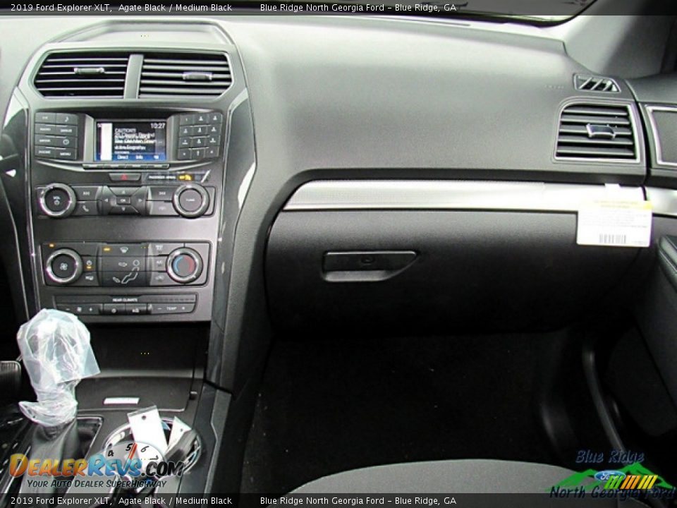 2019 Ford Explorer XLT Agate Black / Medium Black Photo #16