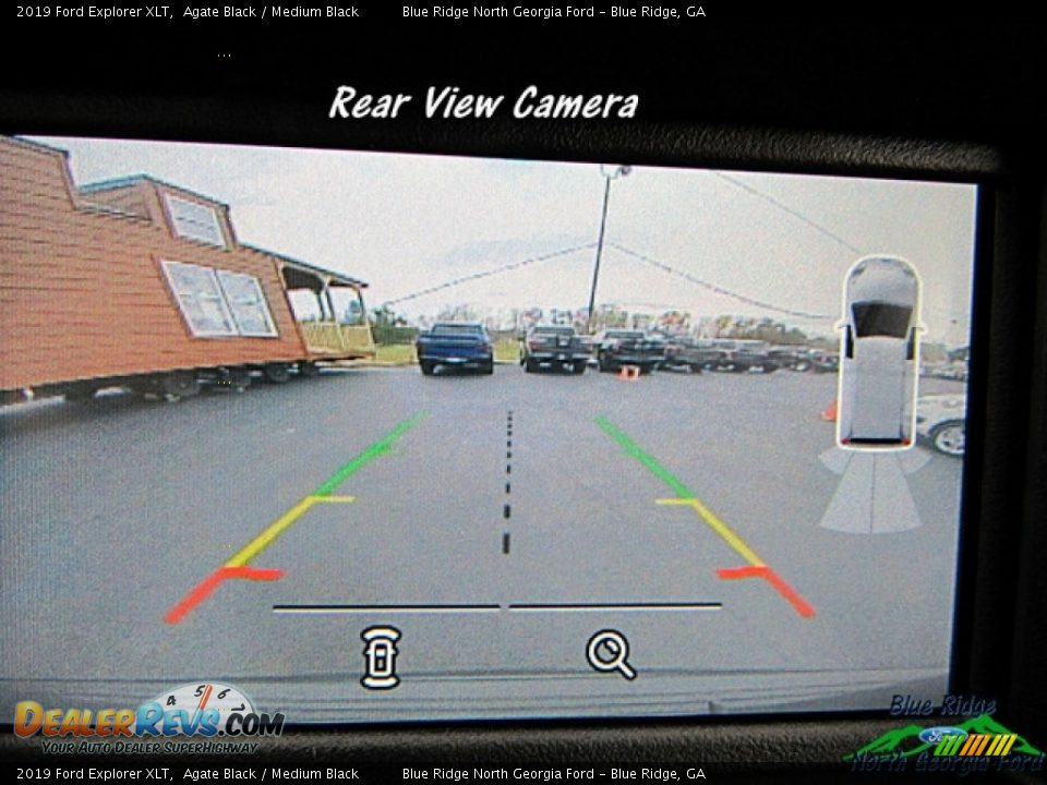 2019 Ford Explorer XLT Agate Black / Medium Black Photo #20