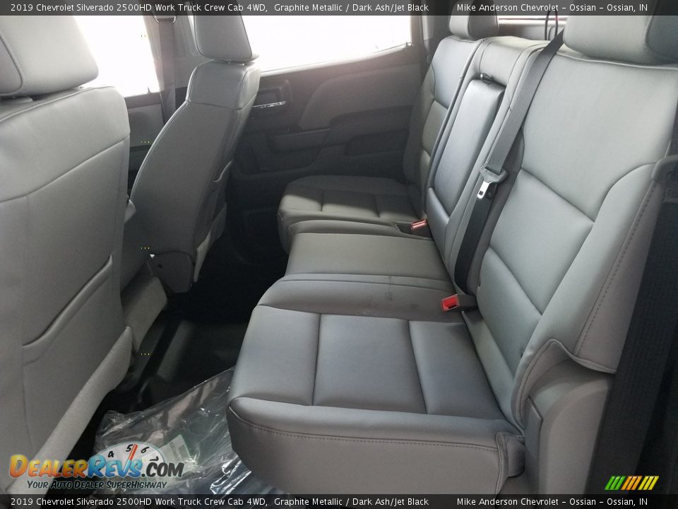 2019 Chevrolet Silverado 2500HD Work Truck Crew Cab 4WD Graphite Metallic / Dark Ash/Jet Black Photo #16