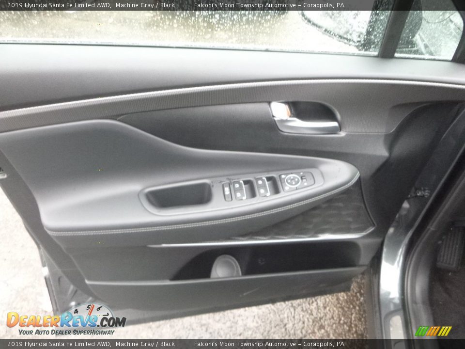 Door Panel of 2019 Hyundai Santa Fe Limited AWD Photo #10