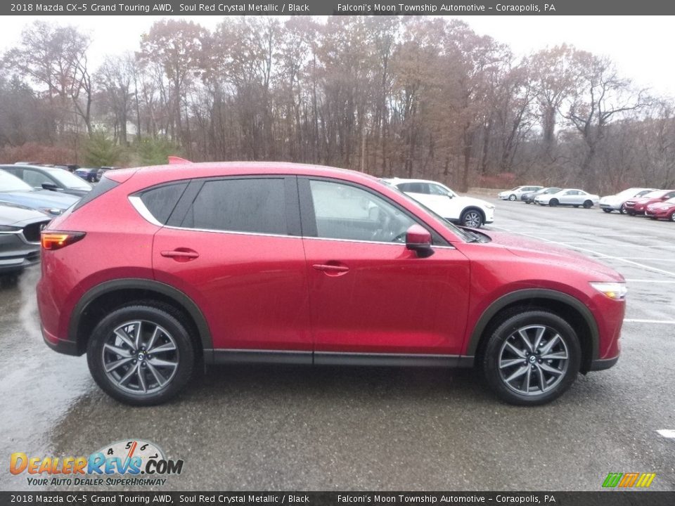 2018 Mazda CX-5 Grand Touring AWD Soul Red Crystal Metallic / Black Photo #1