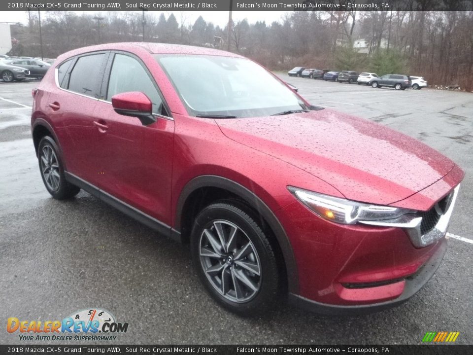 2018 Mazda CX-5 Grand Touring AWD Soul Red Crystal Metallic / Black Photo #3