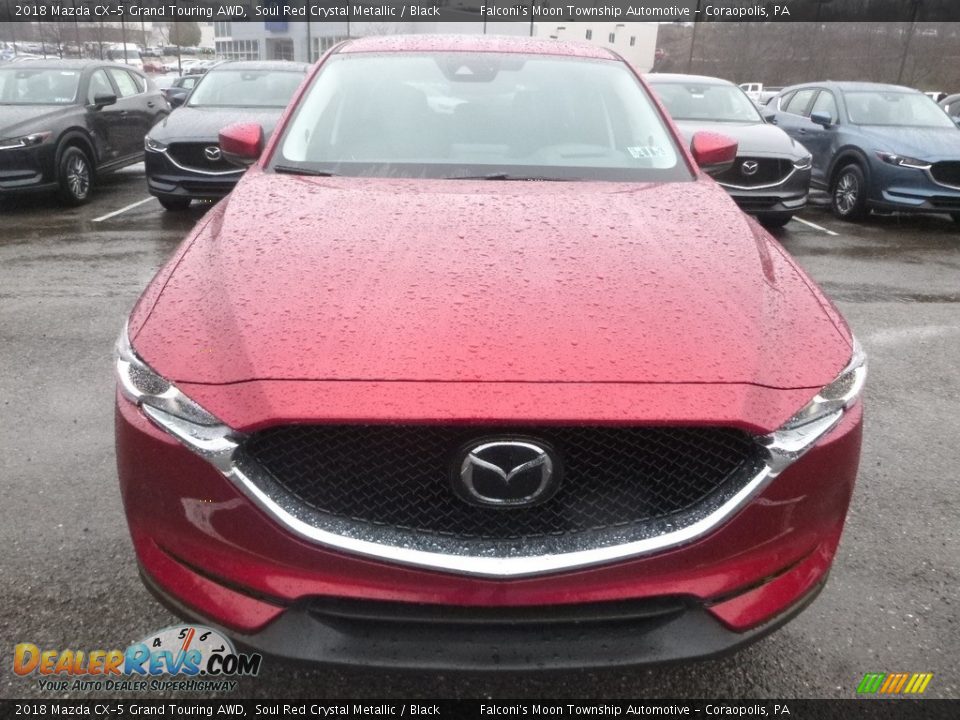2018 Mazda CX-5 Grand Touring AWD Soul Red Crystal Metallic / Black Photo #4