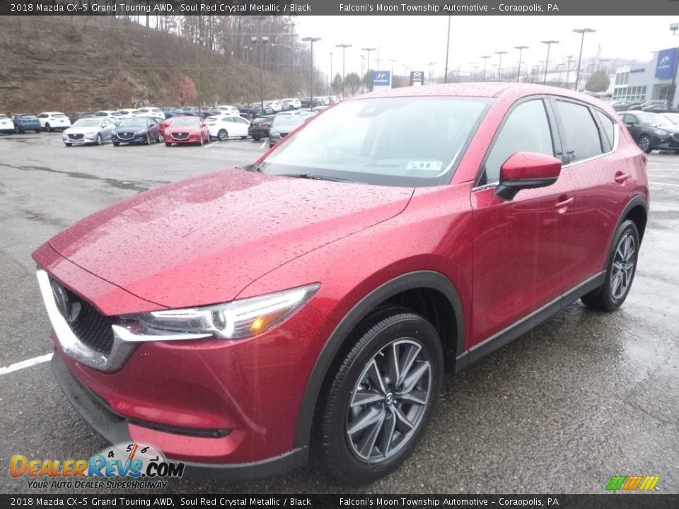 2018 Mazda CX-5 Grand Touring AWD Soul Red Crystal Metallic / Black Photo #5