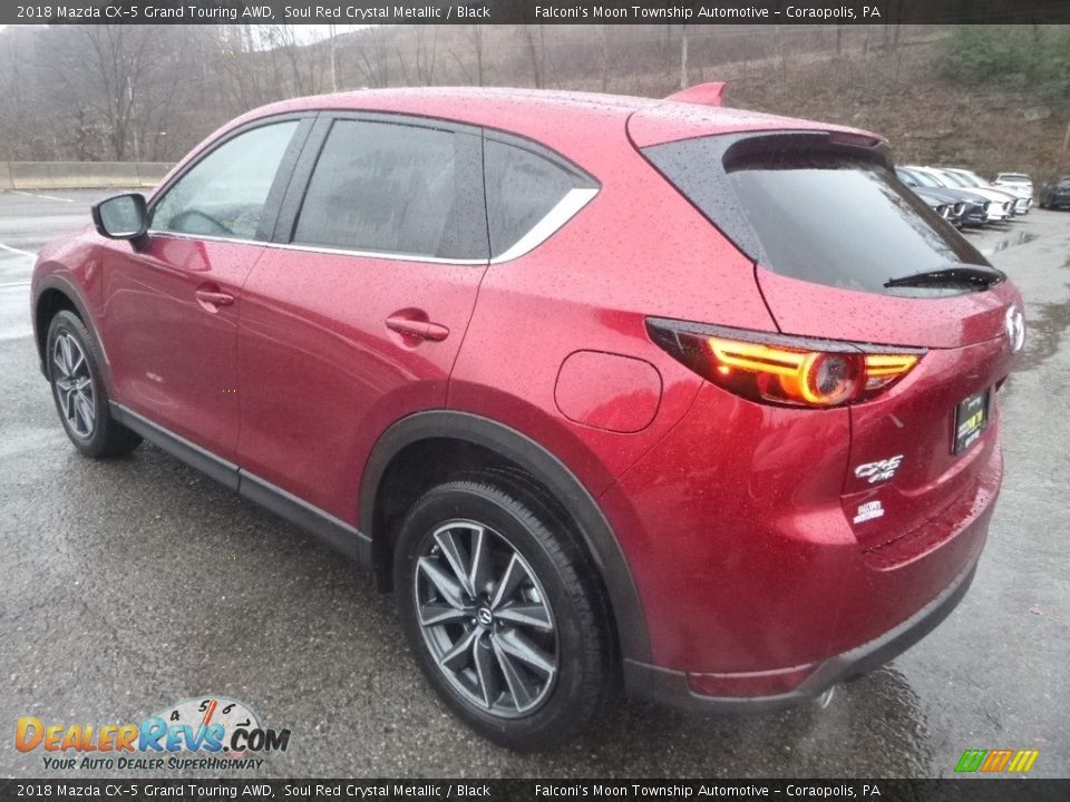 2018 Mazda CX-5 Grand Touring AWD Soul Red Crystal Metallic / Black Photo #6