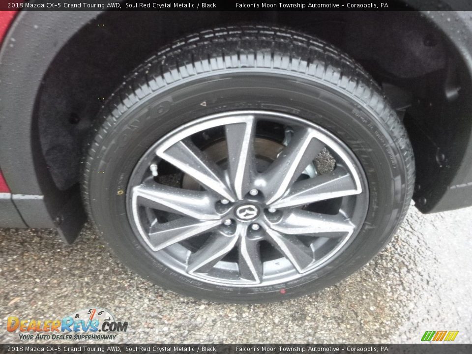 2018 Mazda CX-5 Grand Touring AWD Soul Red Crystal Metallic / Black Photo #7