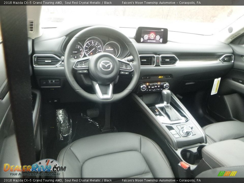2018 Mazda CX-5 Grand Touring AWD Soul Red Crystal Metallic / Black Photo #9