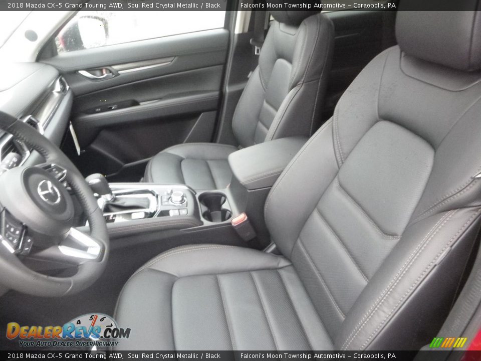 2018 Mazda CX-5 Grand Touring AWD Soul Red Crystal Metallic / Black Photo #11