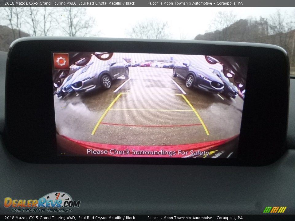 2018 Mazda CX-5 Grand Touring AWD Soul Red Crystal Metallic / Black Photo #14