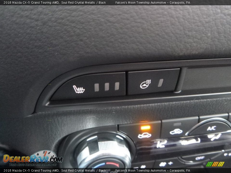 2018 Mazda CX-5 Grand Touring AWD Soul Red Crystal Metallic / Black Photo #15