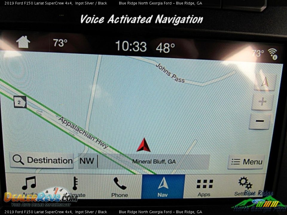 2019 Ford F150 Lariat SuperCrew 4x4 Ingot Silver / Black Photo #21