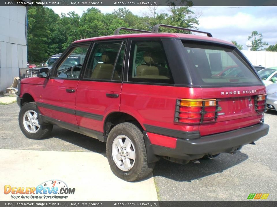 1999 Land Rover Range Rover 4.0 SE Rioja Red / Saddle Photo #5