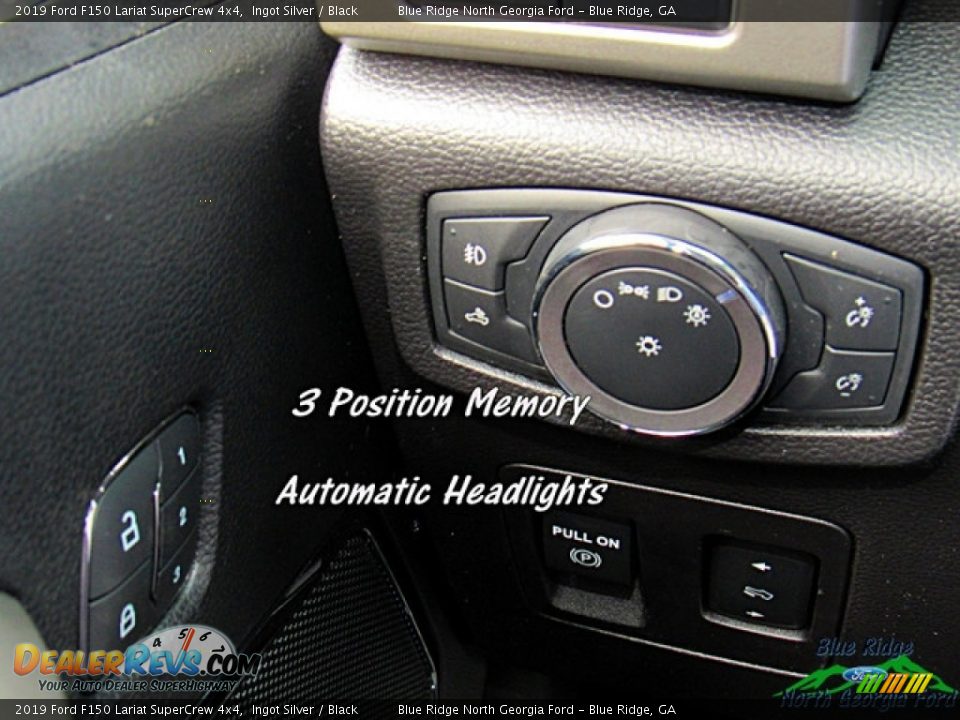 2019 Ford F150 Lariat SuperCrew 4x4 Ingot Silver / Black Photo #25