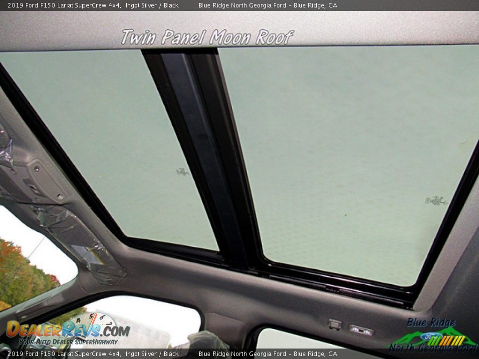 2019 Ford F150 Lariat SuperCrew 4x4 Ingot Silver / Black Photo #26