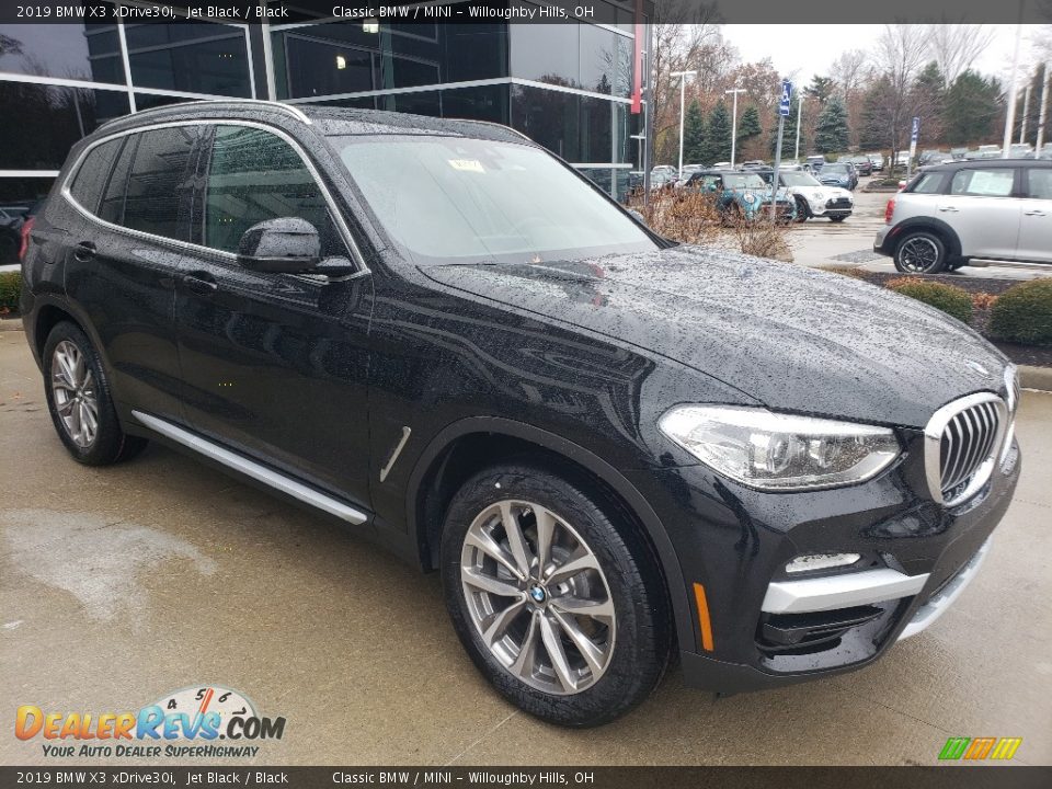 2019 BMW X3 xDrive30i Jet Black / Black Photo #1