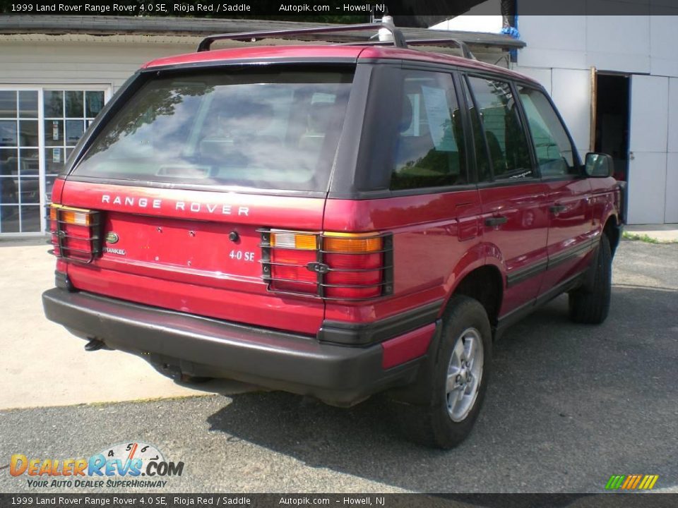 1999 Land Rover Range Rover 4.0 SE Rioja Red / Saddle Photo #7
