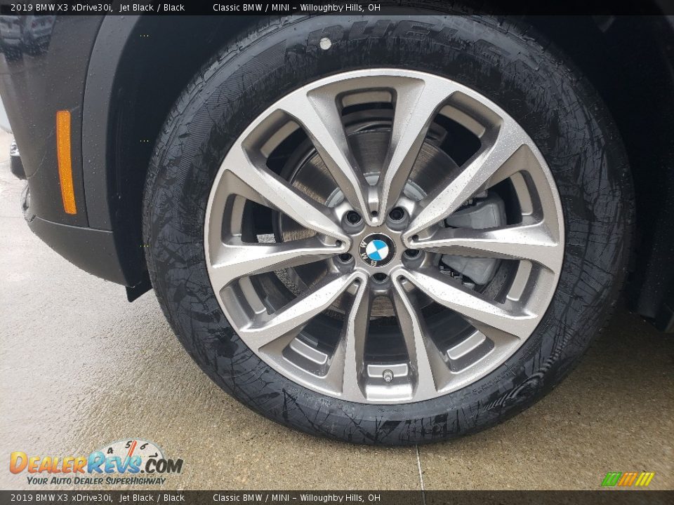 2019 BMW X3 xDrive30i Jet Black / Black Photo #3