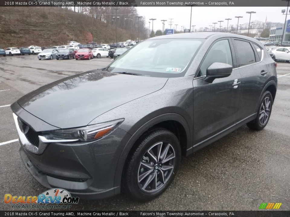 2018 Mazda CX-5 Grand Touring AWD Machine Gray Metallic / Black Photo #5