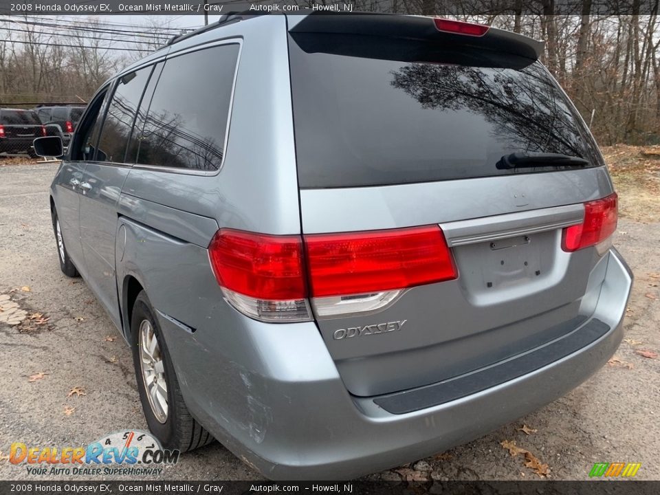 2008 Honda Odyssey EX Ocean Mist Metallic / Gray Photo #5