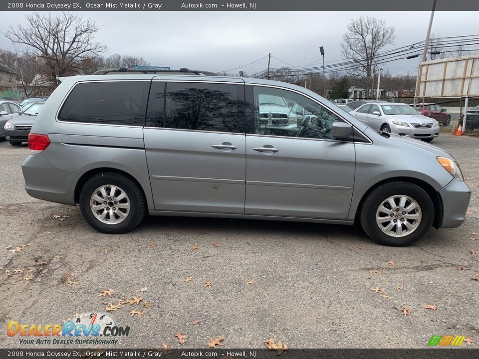 2008 Honda Odyssey EX Ocean Mist Metallic / Gray Photo #9