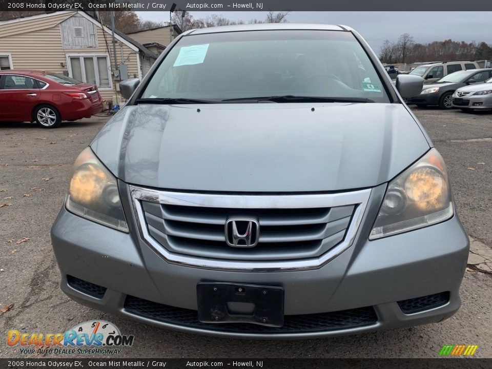 2008 Honda Odyssey EX Ocean Mist Metallic / Gray Photo #11