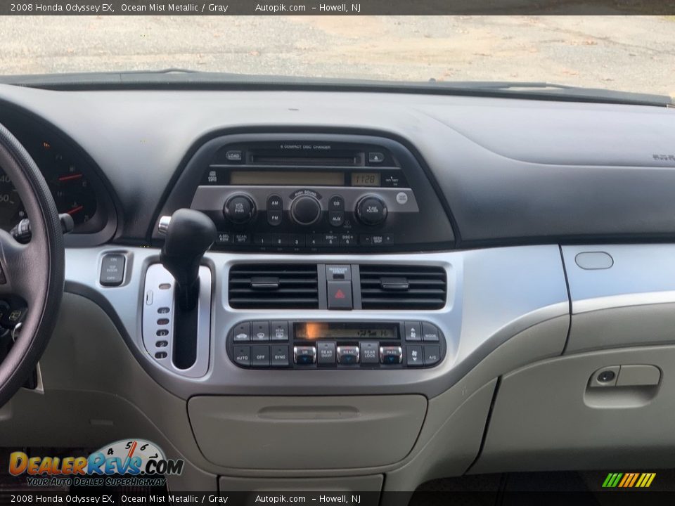 2008 Honda Odyssey EX Ocean Mist Metallic / Gray Photo #14