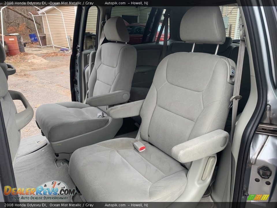 2008 Honda Odyssey EX Ocean Mist Metallic / Gray Photo #19