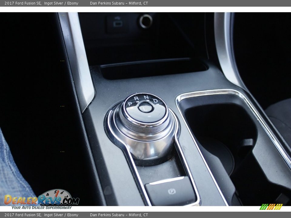 2017 Ford Fusion SE Ingot Silver / Ebony Photo #15