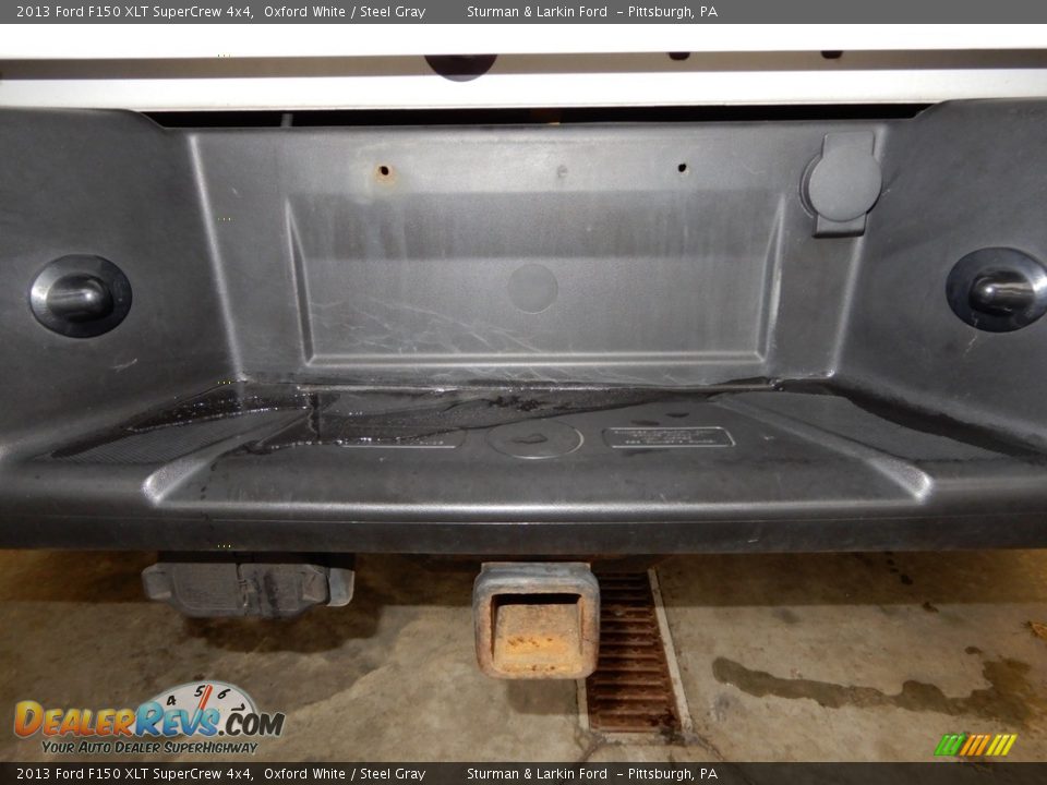 2013 Ford F150 XLT SuperCrew 4x4 Oxford White / Steel Gray Photo #5
