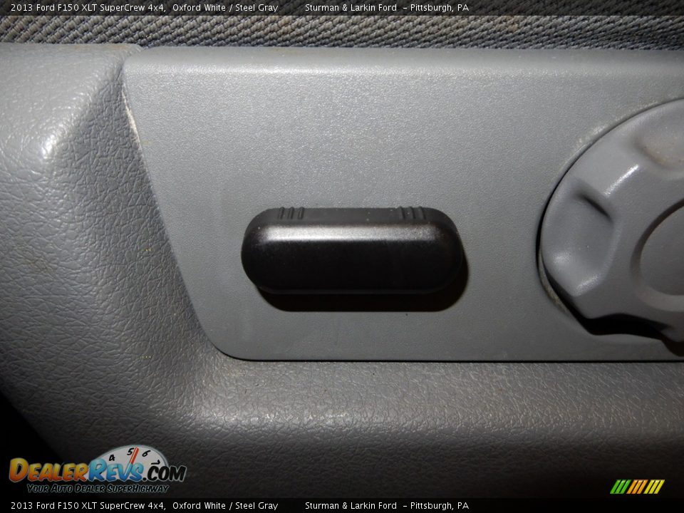 2013 Ford F150 XLT SuperCrew 4x4 Oxford White / Steel Gray Photo #18