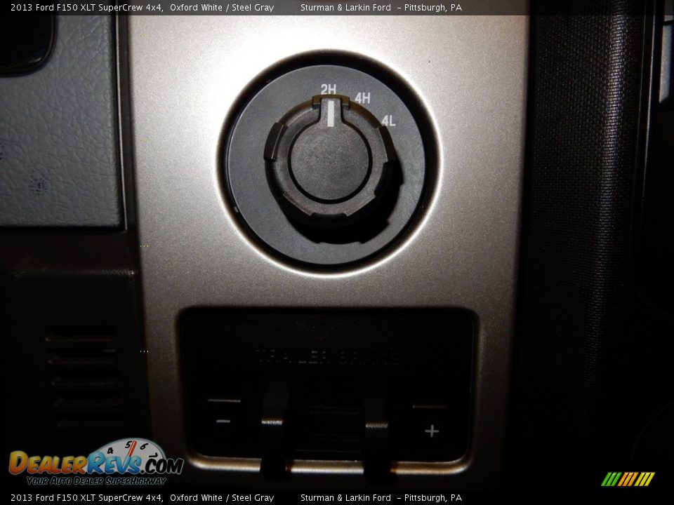 2013 Ford F150 XLT SuperCrew 4x4 Oxford White / Steel Gray Photo #20