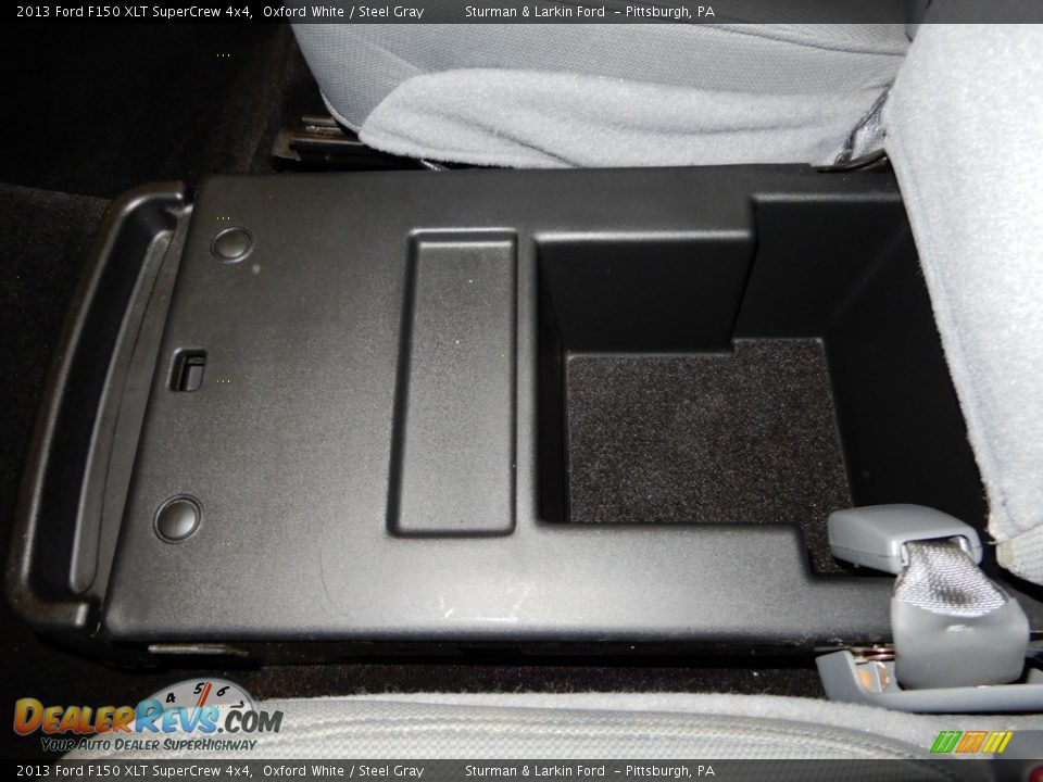 2013 Ford F150 XLT SuperCrew 4x4 Oxford White / Steel Gray Photo #22