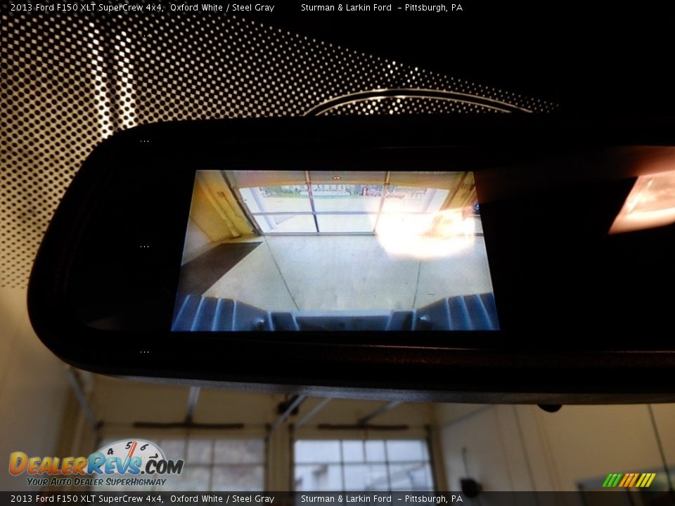 2013 Ford F150 XLT SuperCrew 4x4 Oxford White / Steel Gray Photo #23