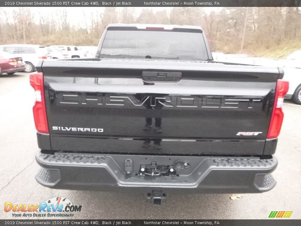 2019 Chevrolet Silverado 1500 RST Crew Cab 4WD Black / Jet Black Photo #4